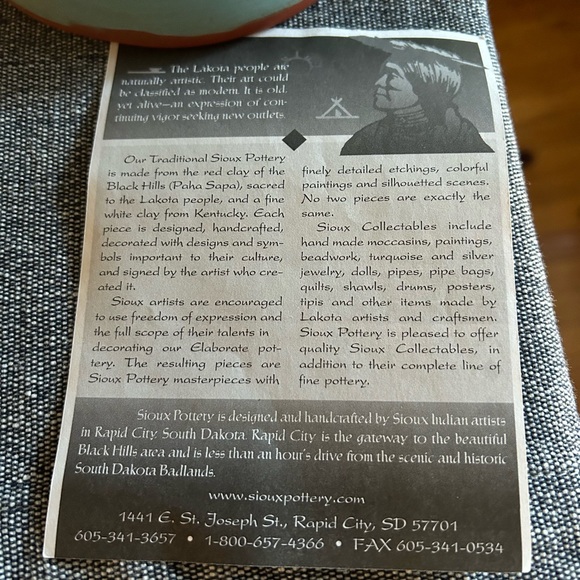 Original Sioux pottery vases - Picture 9 of 9